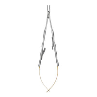 ElitePrecision™ Castroviejo Needle Holder Curved — 17.75cm with Ergonomic Grip — view 1