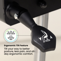 Ergonomic tilt feature
