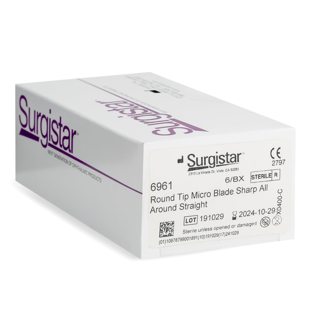 Surgistar 6961 Microblade: Round Tip Microblade