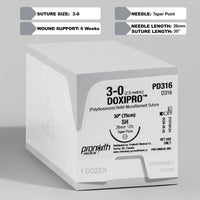 Suture violette 3-0 DOXIPRO™ PDO, aiguille SH de 75 cm | PD316 — view 1