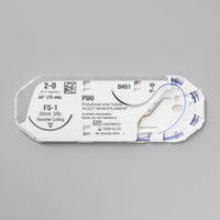 Suture 2-0 DOXIPRO™ résorbable en PDO violet, 75 cm aiguille FS-1 | PD451 — view 2