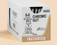 6-0 Chromic Gut Suture, 18" PS-3 Needle | 1635G — view 1