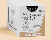 5-0 Chromic Gut Suture, 18" PS-3 Needle | 1636G — view 1