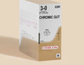 3-0 Chromic Gut Suture, 27" FS-2 Needle — Box of 36 (3 Dozen) | 636H — box