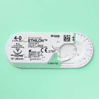 Fil de suture Ethilon Noir 4-0, aiguille P-3 18" | 699G — view 3