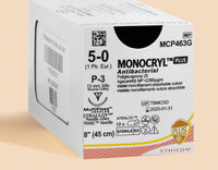5-0 Monocryl Plus Suture, 18" P-3 Needle | MCP463G — view 1