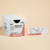 Suture Monocryl Plus violette 6-0, aiguille P-1 de 45 cm | MCP489G — view 3