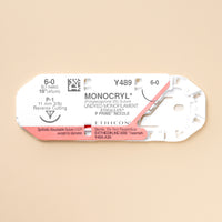 Suture Monocryl Plus violette 6-0, aiguille P-1 de 45 cm | MCP489G — view 2