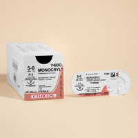Suture 5-0 Monocryl Plus non teinte, aiguille P-3 de 45 cm | MCP493G — view 3