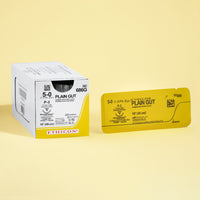 Fil de suture catgut simple 5-0, aiguille P-3 de 45 cm | 686G — view 3