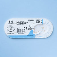 Suture Prolène bleu 5-0, aiguille FS-2 18" | 8661G — view 2