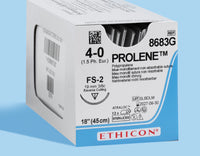 4-0 Prolene Blue Suture, 18" FS-2 Needle | 8683G — view 1