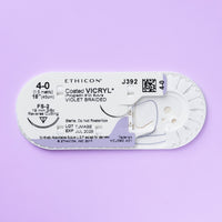 Fil de suture Vicryl Plus violet 4-0, aiguille FS-2 de 45 cm | VCP392H — view 2