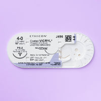 Fil de suture tressé non teint Vicryl Plus 4-0, aiguille PS-2 de 45 cm | VCP496G — view 2