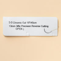 Fil de suture Chromic Catgut 5-0, aiguille C-3 18" | 1248B — view 2