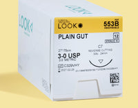 3-0 Plain Gut Suture, 27" C-7 Needle | 553B — view 1