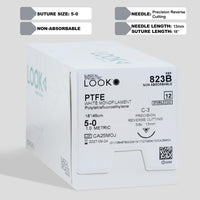 Suture en PTFE 5-0, aiguille C-3 de 18 po | 823B — view 1