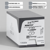 Suture 3-0 PTFE MONOTEX, aiguille 24" FS-2 | T8665C — view 1