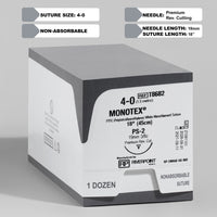 Suture 4-0 PTFE MONOTEX, aiguille PS-2 18" | T8682 — view 1