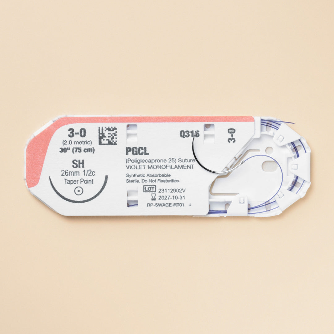 3-0 MONOPRO Violet 30" SH Needle | PM316