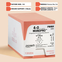 Suture MONOPRO violette 4-0, aiguille P-3 de 45 cm | PM464 — view 1