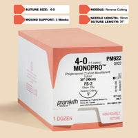 Suture MONOPRO Violette 4-0, aiguille FS-2 de 90 cm | PM922 — view 1
