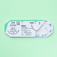 Fil de suture NYLOPRO 3/0, 75 cm, aiguille FS-1 | PN663BL — view 2