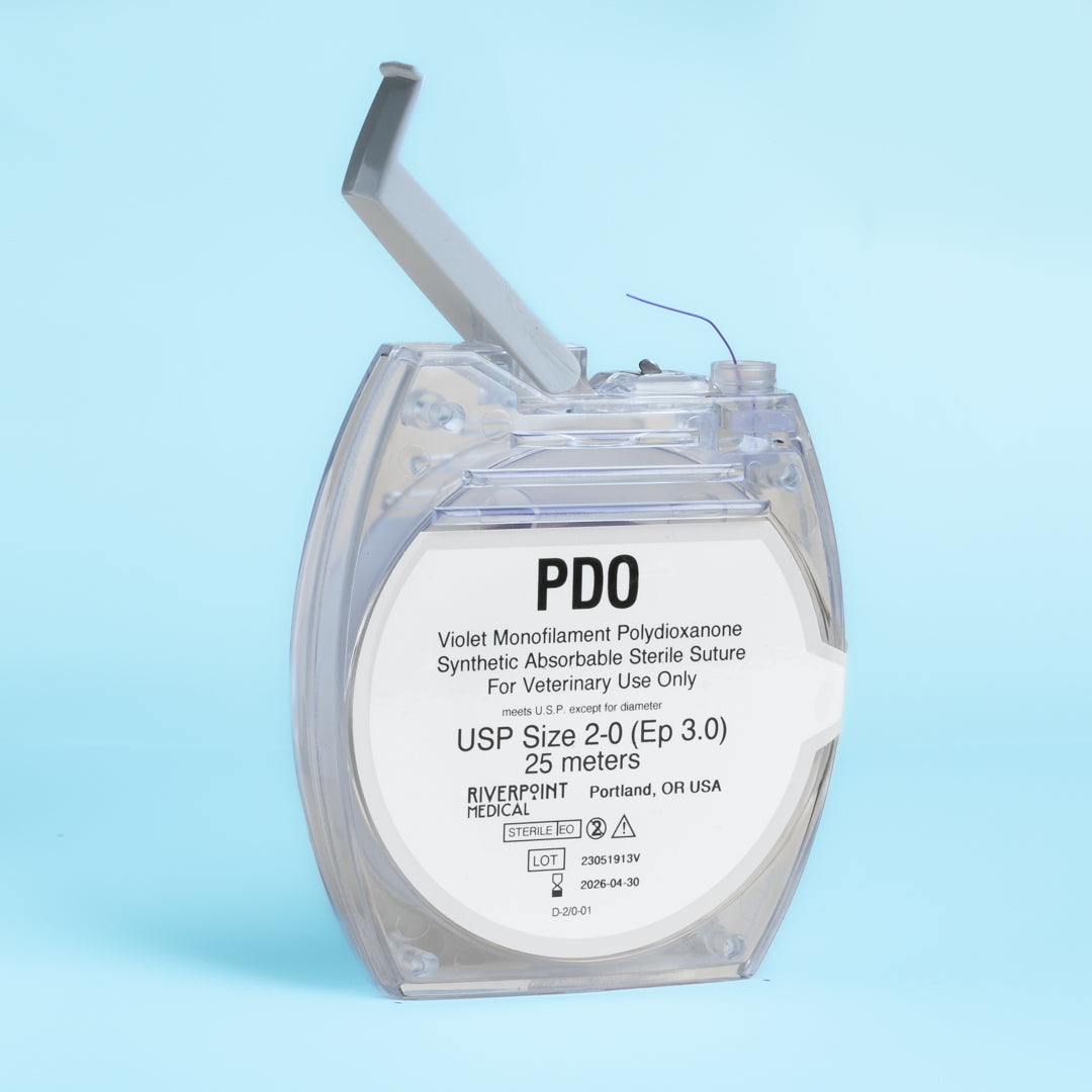 2-0 PDM PD0 Monofilament 25m Micro Cassette |  MCD-2/0