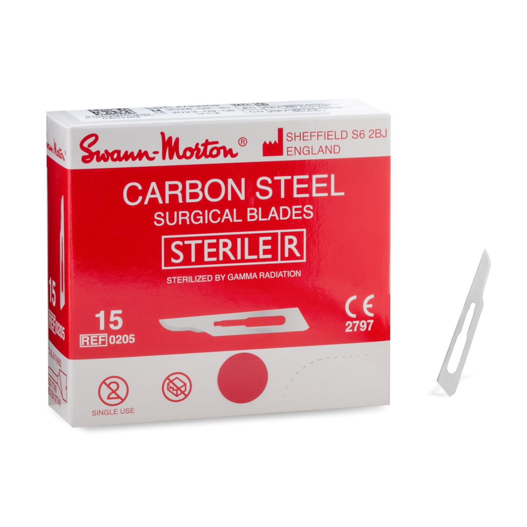 Swann-Morton Surgical Carbon Steel Blade #15