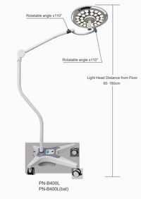 PN-400L Lampe d'examen/de procédure mobile LuminaPro — view 1