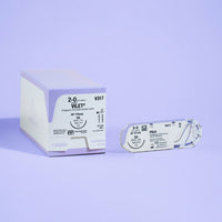 Fil de suture VIOLET VILET 2-0, 75 cm, aiguille SH | V317 — view 3