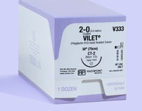 2-0 VILET Violet Suture, 30" CT-2 Needle | V333 — view 1