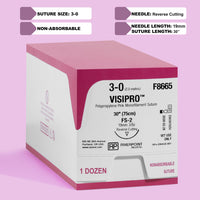 Suture en polypropylène Demepropink 3-0, aiguille FS-2 de 75 cm | PM211 — view 1