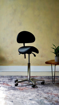 Studio view with side table