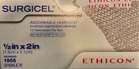 Hémostatique résorbable Surgicel 1/2 po x 2 po, 1955 — view 2
