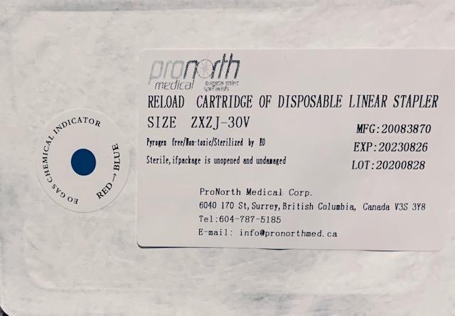 Vascular cartridge reload staplers Fesocon Medical 